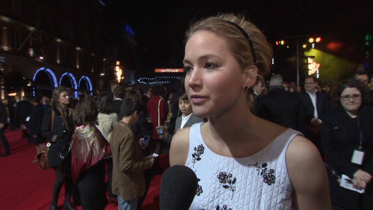 The Hunger Games: Mockingjay - Part 1 Premiere: Jennifer Lawrence