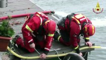 Luino (VA) - Esondazione Lago Maggiore, intervento dei vigili del fuoco (13.11.14)