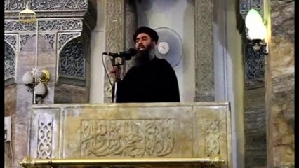 Islamic State leader says the military campaign against his group was failing - social media website