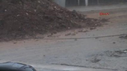 Bodrum Hava Bir Anda Karardı, Deniz Kahverengiye Boyandı