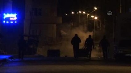 Nusaybin'de Düzenlenen İzinsiz Gösteriye Polis Müdahalesi