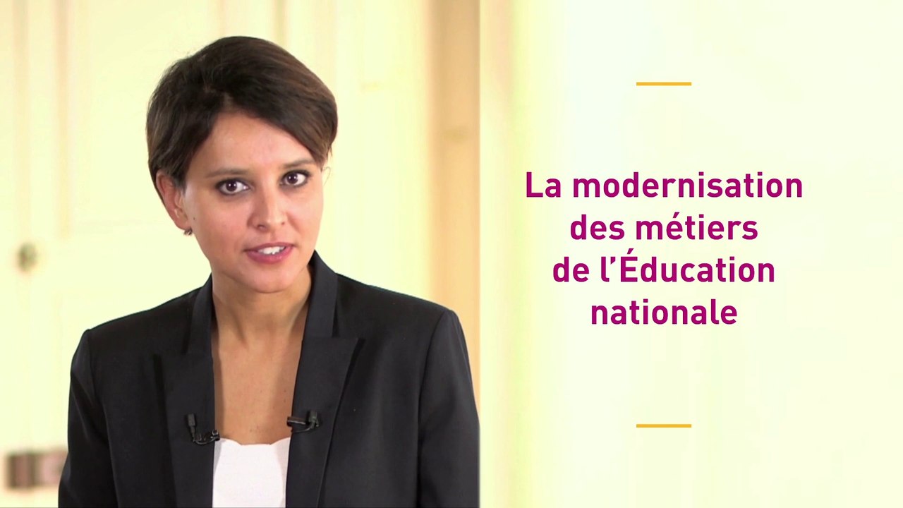 Modernisation des métiers de l'Éducation nationale
