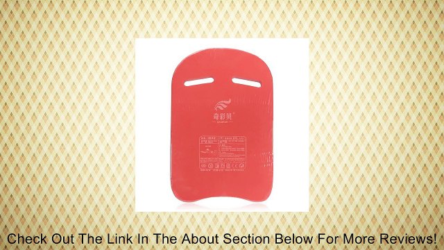 Red Swimming Swim Safty Pool Training Aid Kickboard Float Board Tool For Kids Adults Review