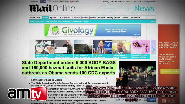 Ebola Bioweapon to Control Unmitigated Population Growth Illuminati Ebola Outbreak 2014