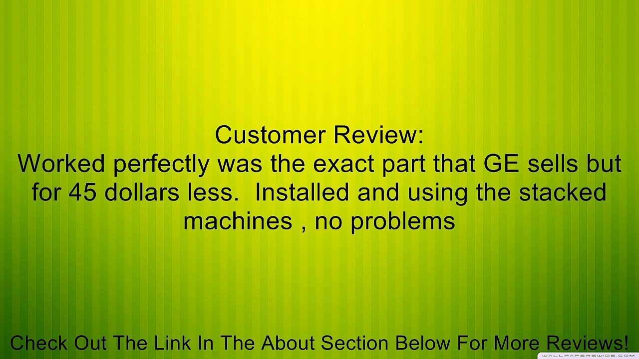 GE GEFLSTACK Laundry Stacking Kit Review