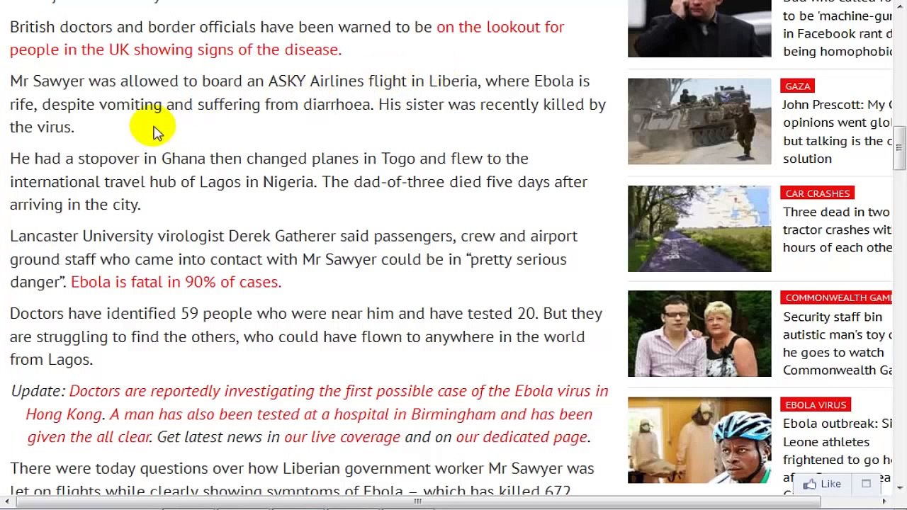 Ebola Outbreak Depopulation Agenda Or Media Hype For Martial Law False Flag Time