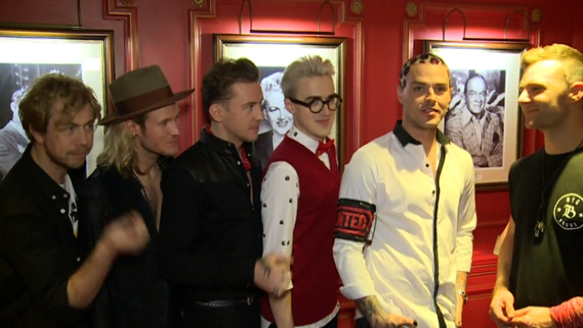 Demi Lovato, McBusted and Collabro on the Royal Variety Show