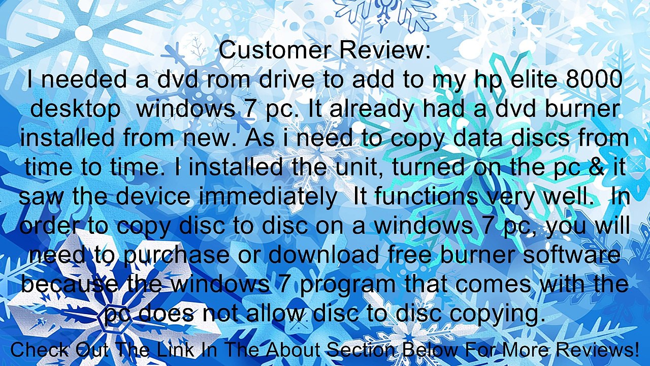 Asus DVD-E818AAT 18X SATA Internal DVD-ROM Drive Bulk (Black) Review