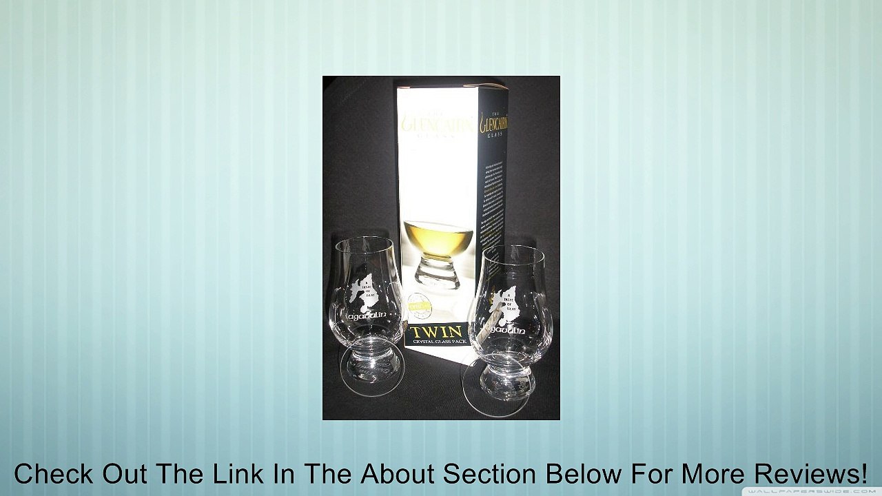 LAGAVULIN TWIN PACK GLENCAIRN SCOTCH MALT WHISKY TASTING GLASSES WITH TWO WATCH GLASS COVERS Review