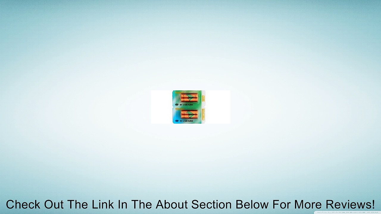 2 pcs Vinnic A28PX 6V Replacement Alkaline Batteries (L1325, 4LR44) Review