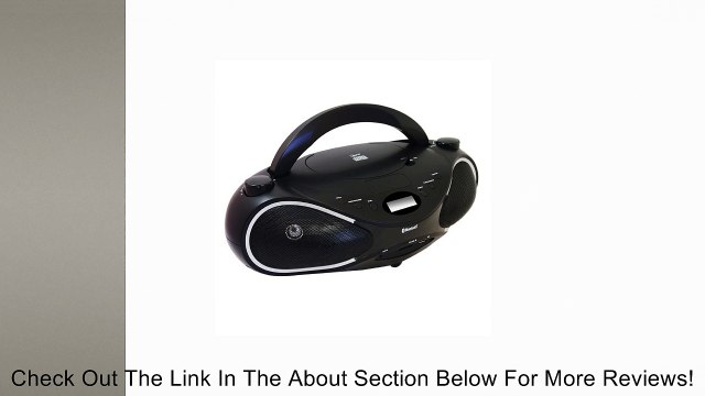 Axess PBBT2702 Portable Bluetooth Boombox with CD, FM Stereo, USB/SD Inputs Review