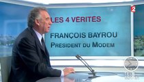 François Bayrou, invité des 4 Vérités sur France2 - 131114