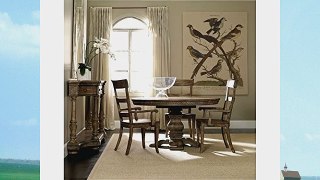 Hooker Furniture Sorella Round Pedestal Dining Table with Leaf
