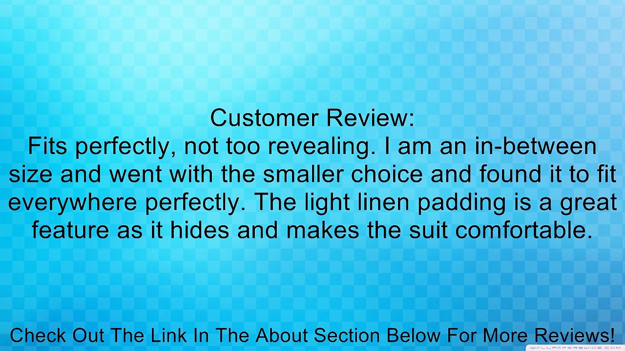 parke & ronen Men's Corcovado Piping Swimwear, Black, 28 Review