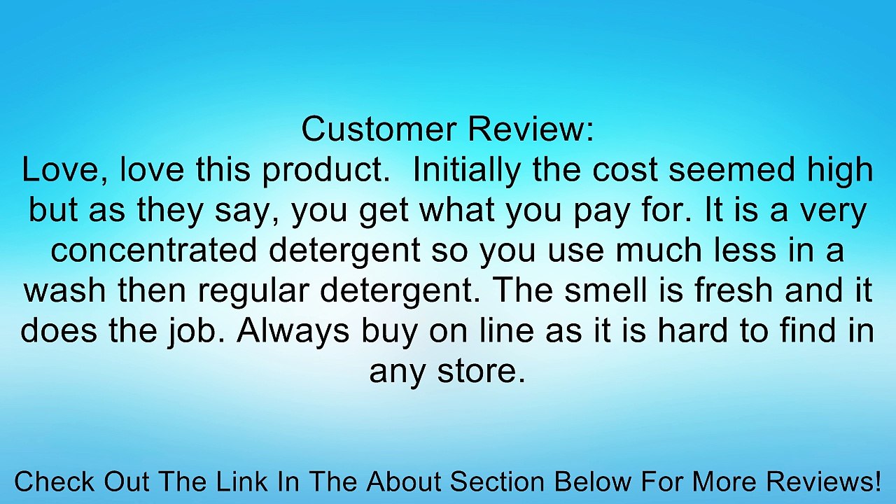 64 Load Laundry Detergent Geranium 64 Ounces Review