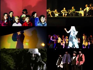 pésentation des ateliers scene,du Totem Théâtre à Orbey (68FR)