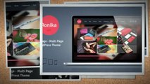 Ronika - One Page/Multi Page WordPress Theme   Download