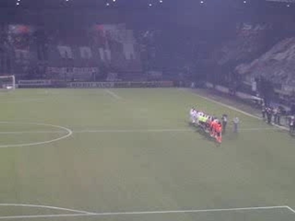 tifos entrée joueurs