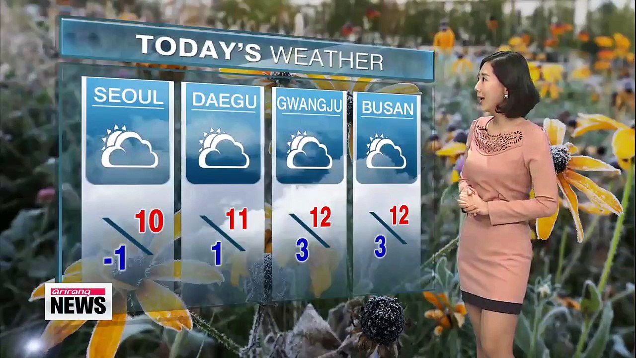 First snow in the capital area... cold snap ease up this afternoon under lots of sun