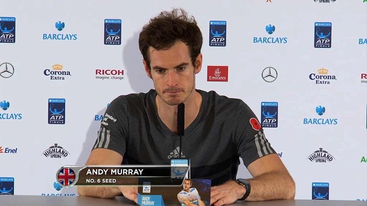 Torneo de Maestros - Murray, tras caer ante Federer