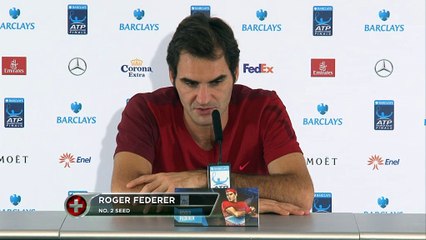Masters - Federer : "Un moment un peu bizarre"