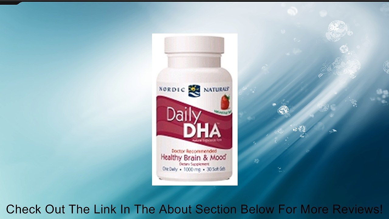 Daily DHA 30 Softgels Review