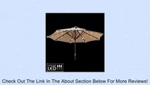 Gemmy Patio Umbrella Solar LED Lights Review