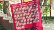 Parents of 43 missing in protest tour of Mexico