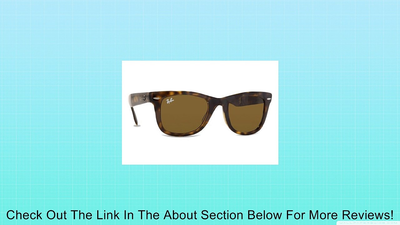 Ray-Ban Folding Wayfarer Sunglasses Review