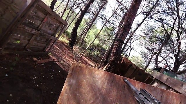 Paintball Woodsball - Défense de fort avec le Milsig M17 - Team SPQR