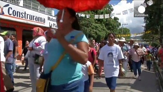 آغاز حرکت کاروان خانواده های دانشجویان ناپدید شده در مکزیک