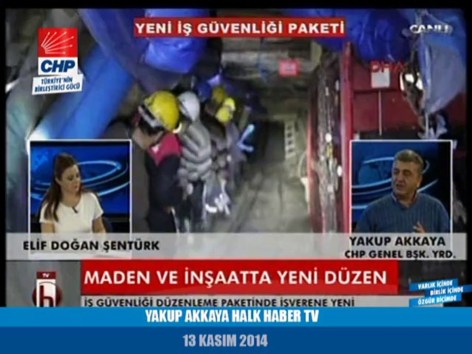 YAKUP AKKAYA HALK HABER TV 13/11/2014