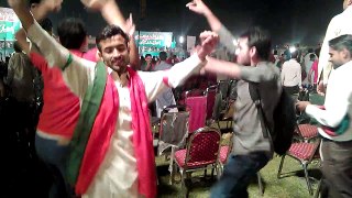 Dance of PTI Tigers at Gujrat