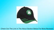 NBA Boston Celtics Cut & Sew Structured Adjustable Cap, Black, One Size Fits All Review