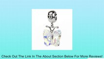 Sterling Silver Crystal Butterfly Dangle Bead Charm Review
