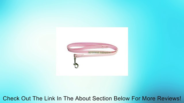 SKL Hot Pink Pet Dog Leash with Sparkly Rhinestone for Cats or Dogs (Leash S) Review