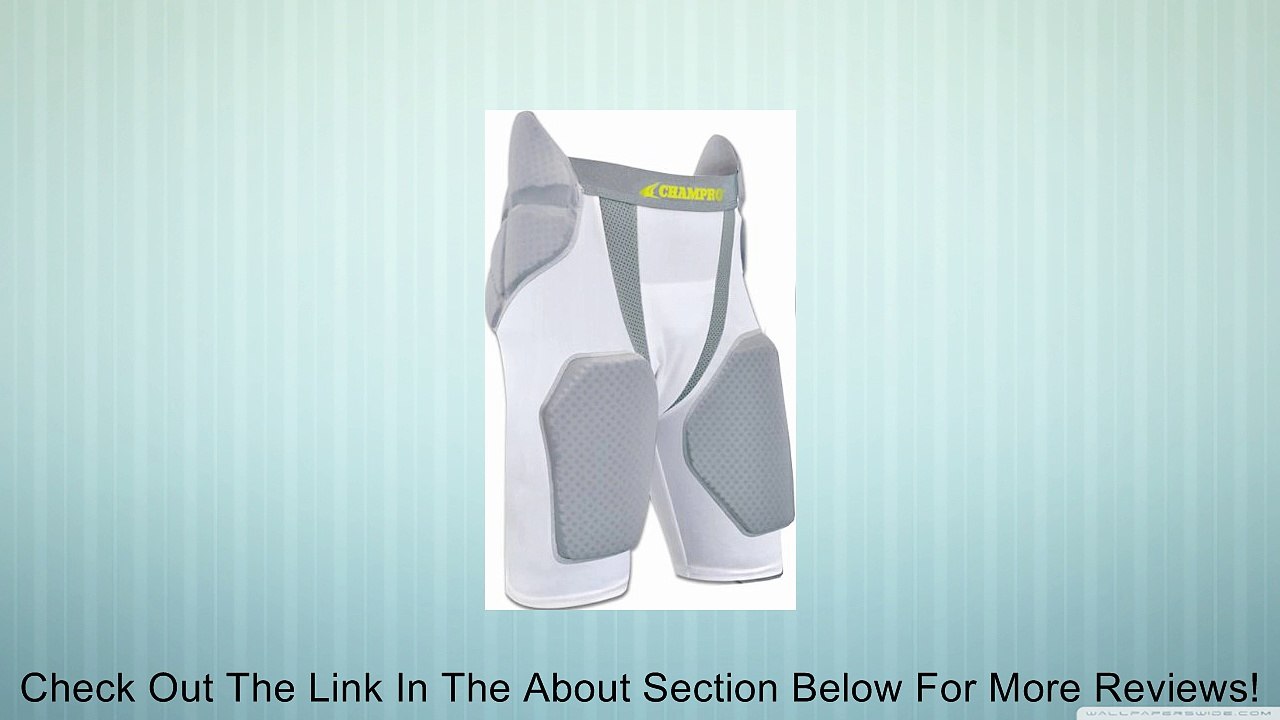 TRI-FLEX Integrated Football Girdle with Built in Hip-Tail and Thigh Pads Review