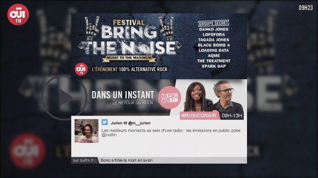 OUI FM TÉLÉ // OUI FM à la Télé /// Le Rock a sa Télé (REPLAY)