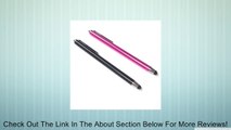 Bargains Depot (Black & Pink) -- 2 pcs (2 in 1 Bundle Combo Pack) SILM / ACCURATE / FINE POINT / THINNER BARREL Capacitive Stylus/styli Universal Touch Screen Pen for Tablet PC Computer : Lenovo Ideapad A1 22282MU 7 Inch Tablet, Lenovo Ideapad K1 130422U