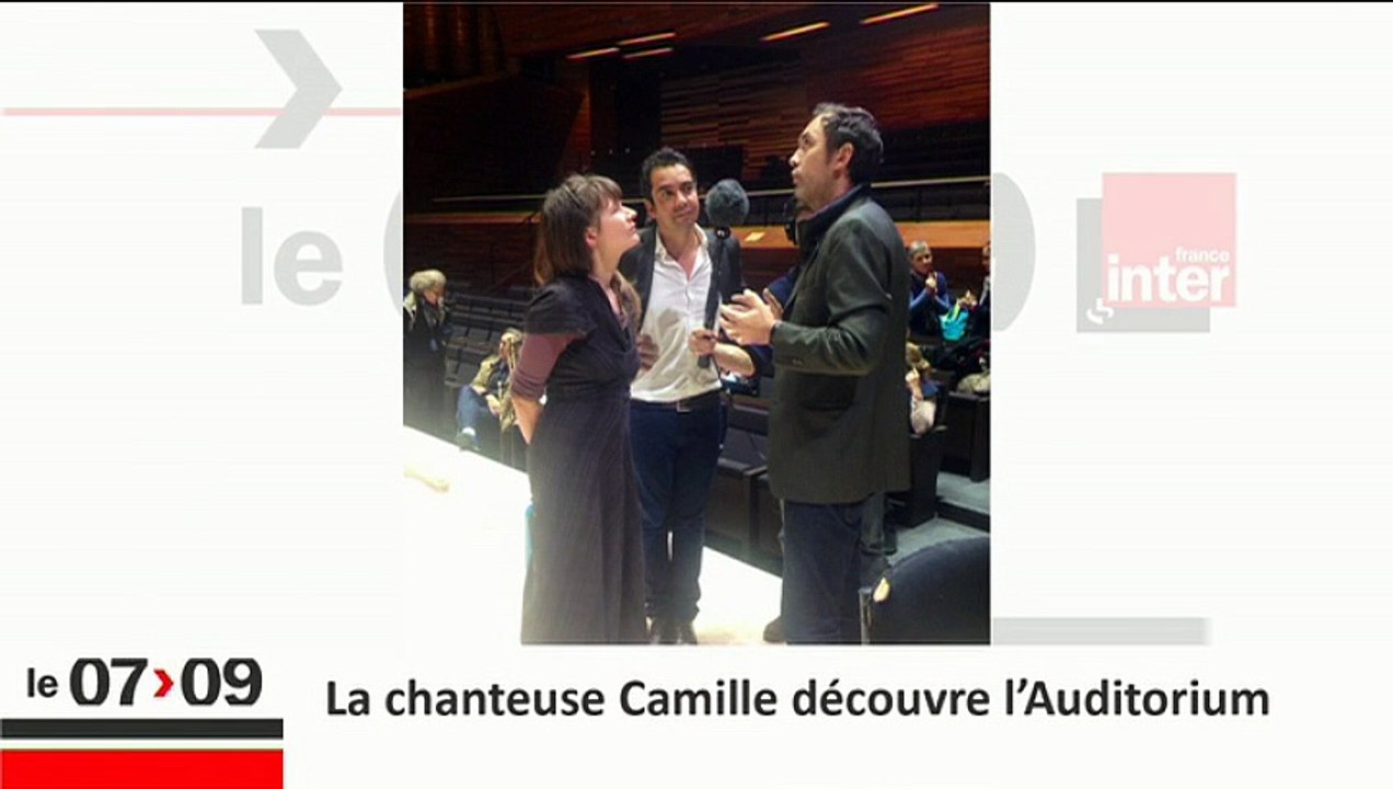 Camille découvre l'auditorium