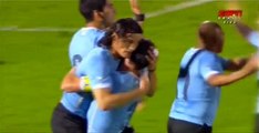 Edinson Cavani buteur avec l'Uruguay