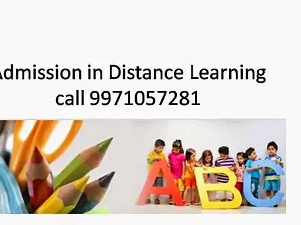 Professional Admission open in |9971057281| Distance Learning MCA in Delhi