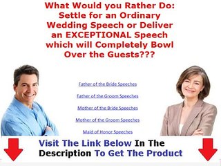 Wedding Speeches For All THE HONEST TRUTH Bonus + Discount