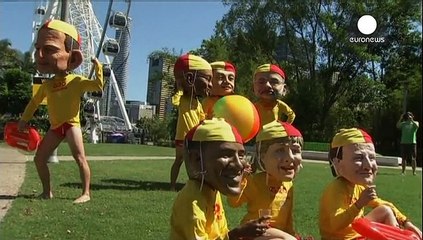 Szigorú biztonság és aktivisták várják a G20-as vezetőket Brisbaneben