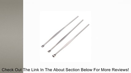 IRISMARU 3pcs Stainless Steel Earpick Ear Wax Removal Cleaner Tool Review