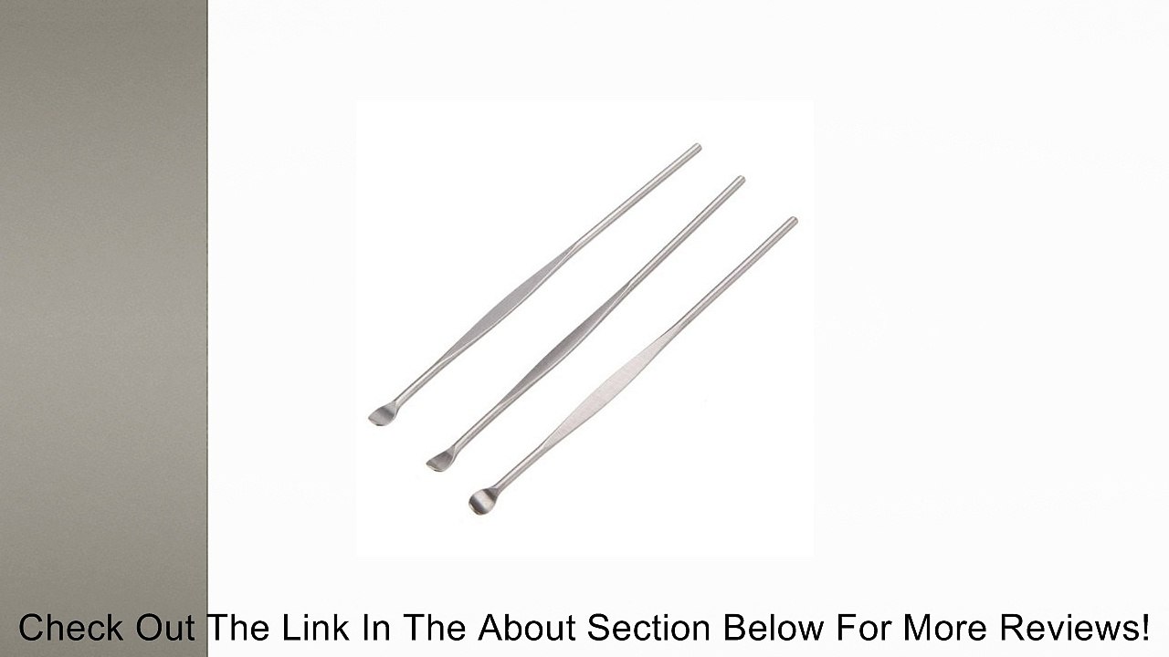IRISMARU 3pcs Stainless Steel Earpick Ear Wax Removal Cleaner Tool Review