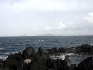 Mer en  guadeloupe  vieux fort