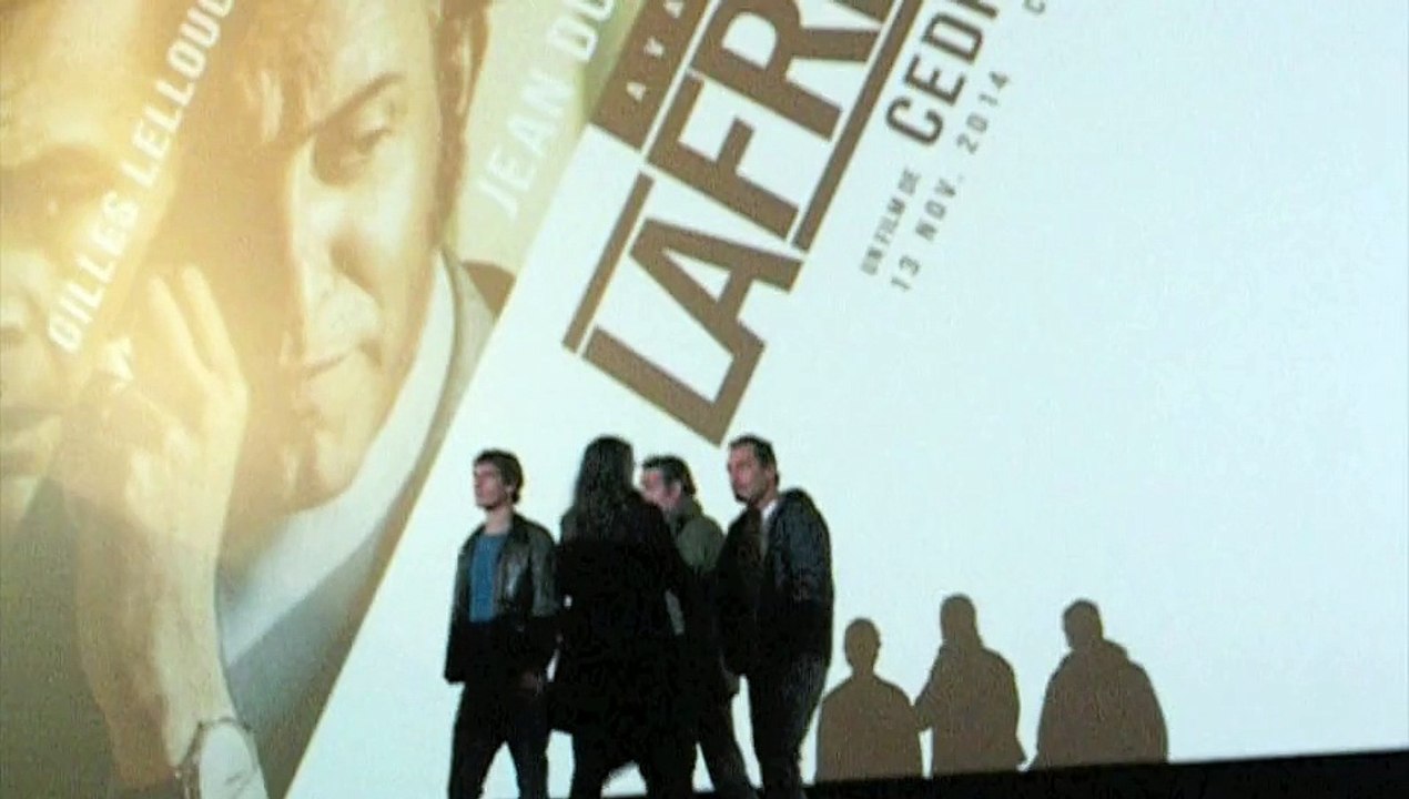 Jean Dujardin et Gilles Lellouche à Beauvais