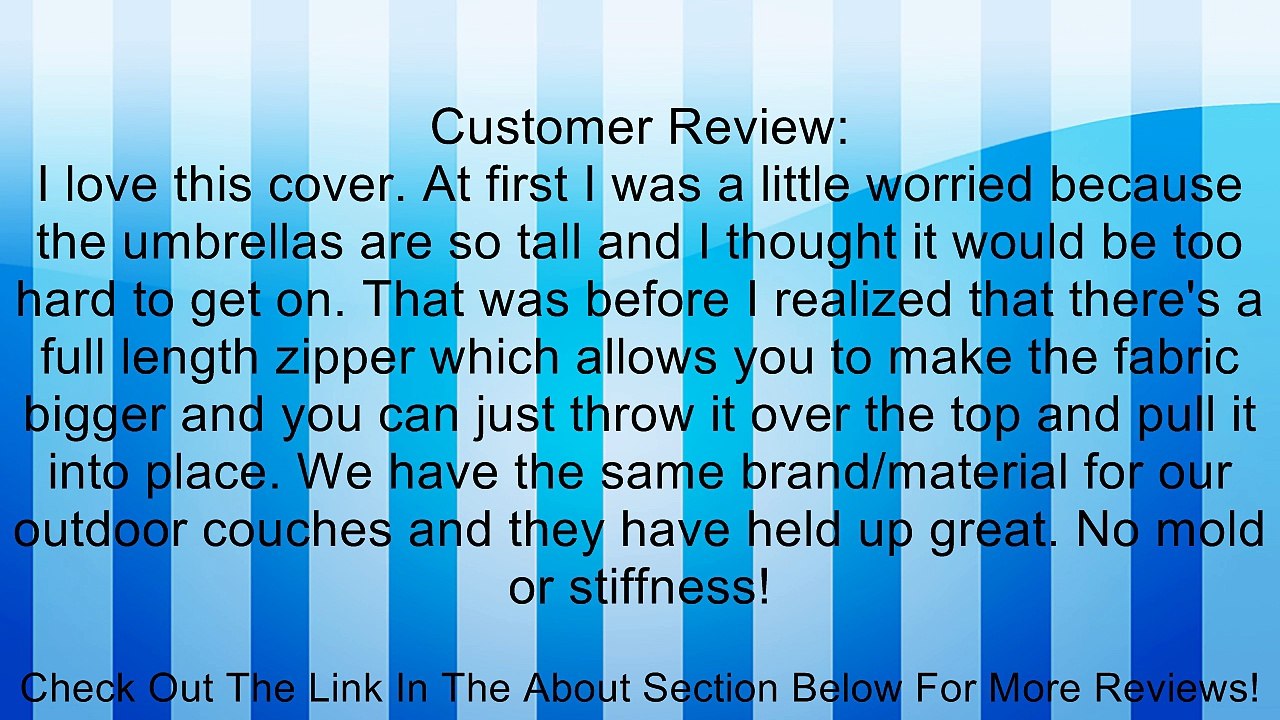 CoverMates Cantilevered Umbrella Cover Review