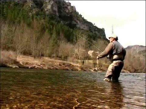 PÊCHE : La truite au fouet (gorges du Tarn)